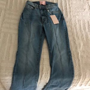 Revice denim high waisted flare jean